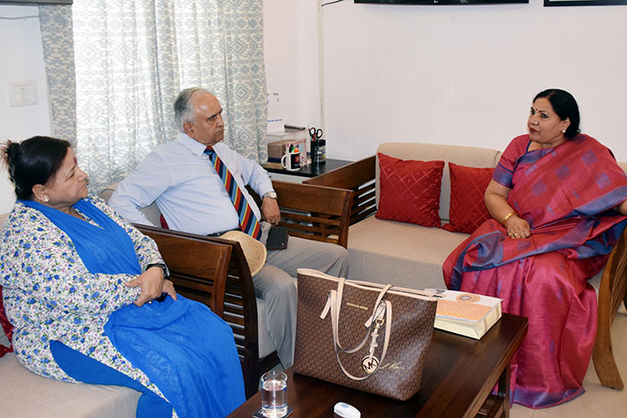 Hon’ble Governor of Mizoram, Lt. Gen. Nirbhay Sharma visited the Nalanda -3