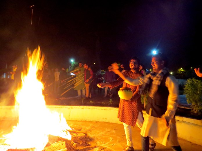 Bonfire, Sweets, Kites, Music and Dance: Makar Sankranti celebrations at Tathagat 3