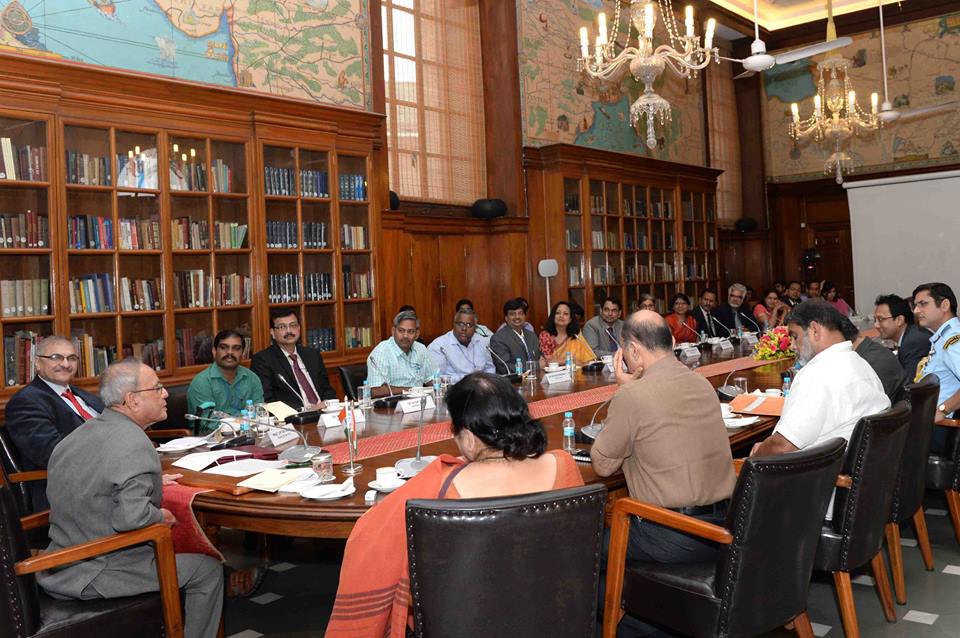 Professor Aditya Malik, Dean, in Residence Programme at Rashtrapati Bhavan